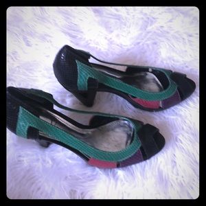 Vince V Camuto color block sandal